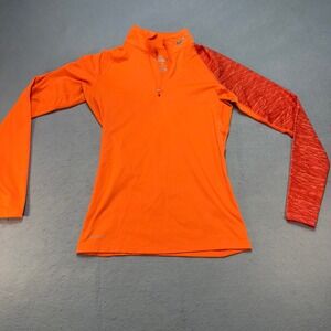 Nike Pro Combat Therma-FIT Pullover Running Top Fitted Orange M, Fashion, sporty